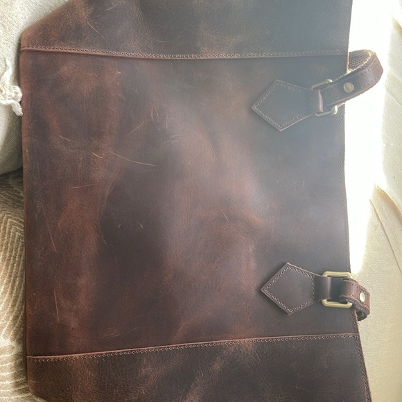 S-Zone distressed leather tote - NWOT - never worn! - Picture 11 of 14